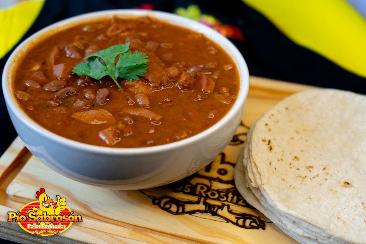 1/2 LITRO FRIJOLES CHARROS
