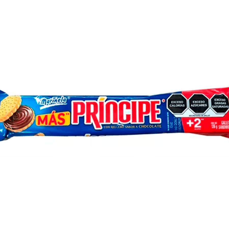 PRINCIPE MARINELA SABOR CHOCOLATE 126g