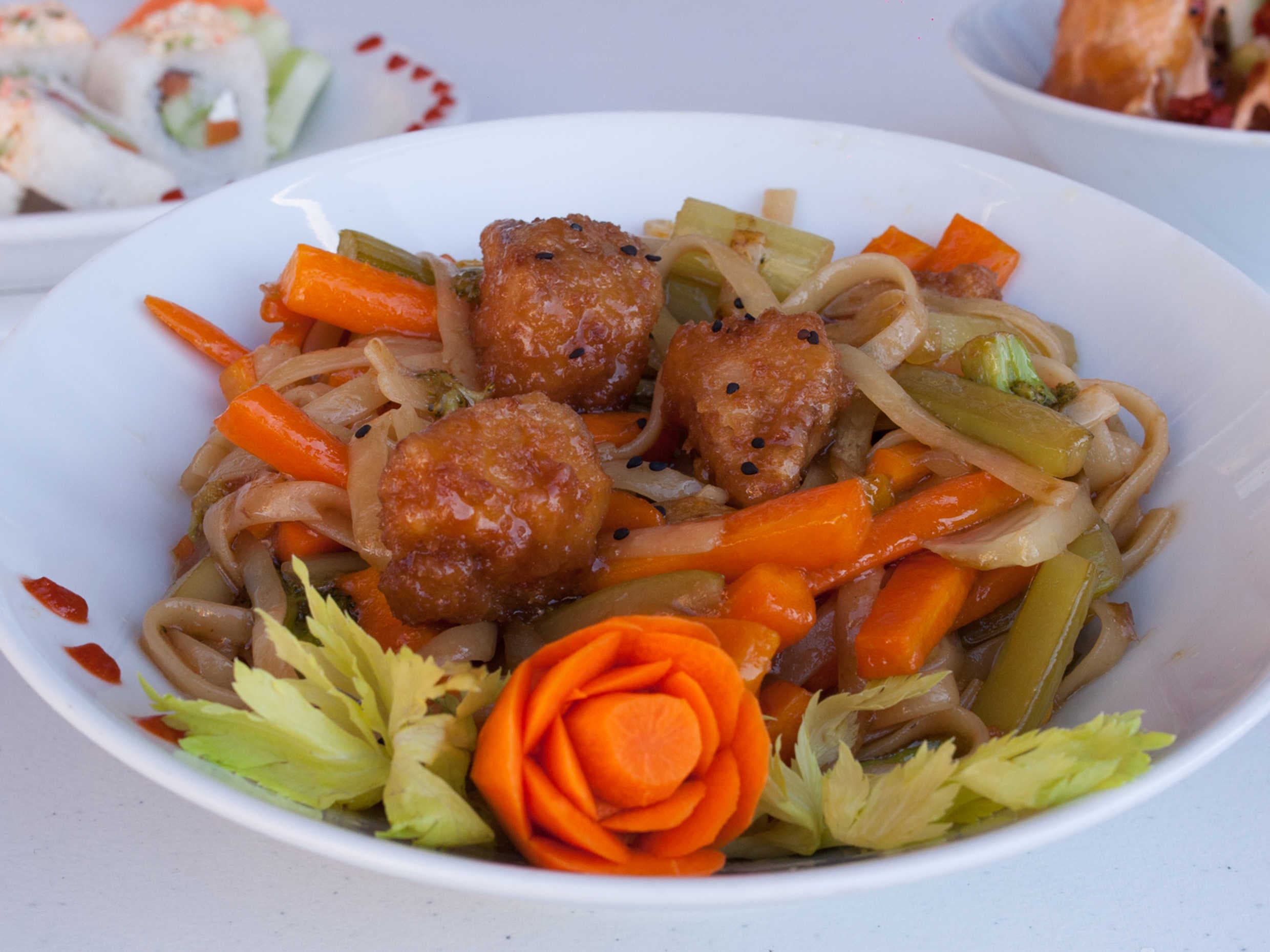 Wok de Cerdo Agridulce