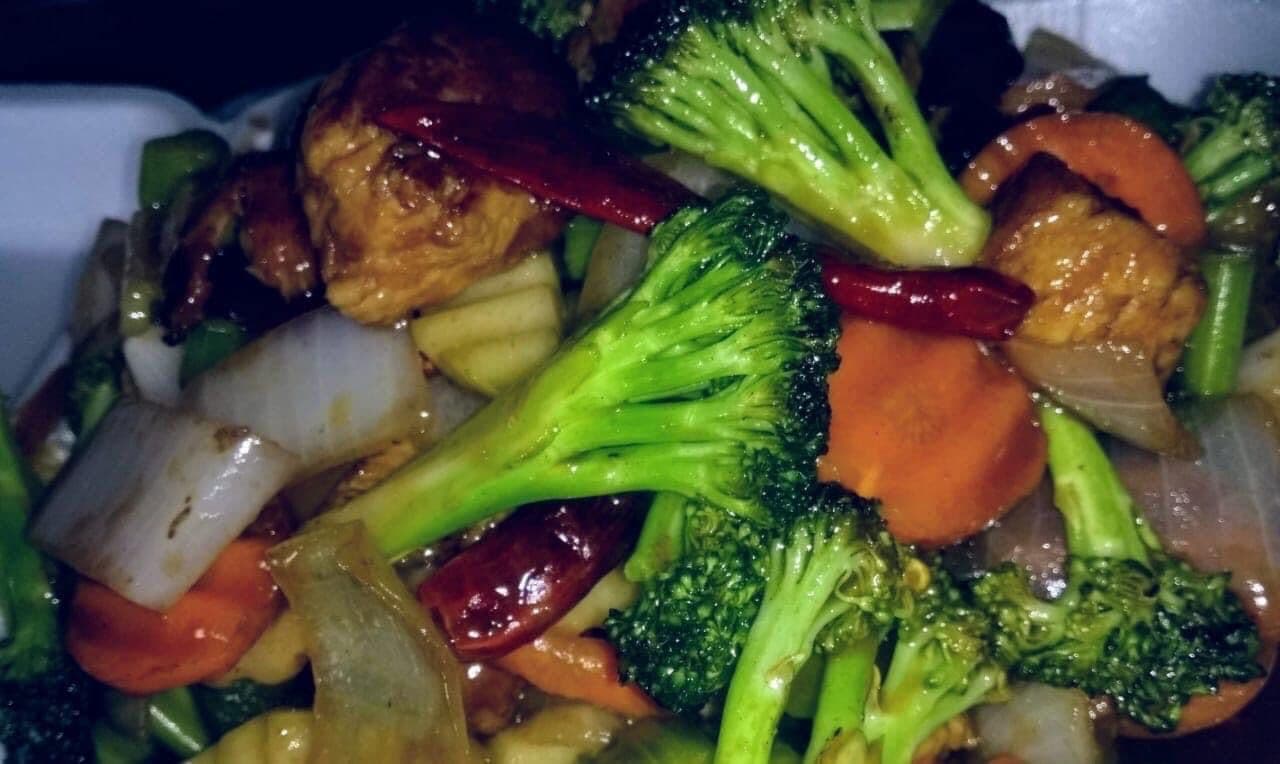 Pollo y Frijol Chino