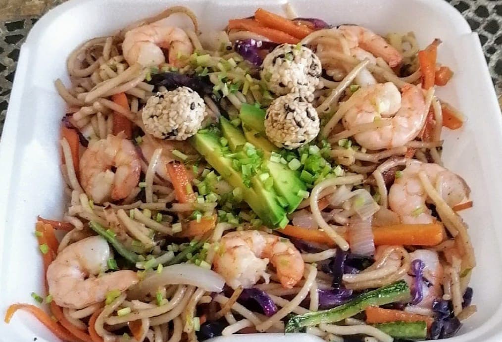 Pasta Thai de Camarón