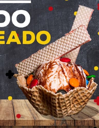 Helado Wafleado