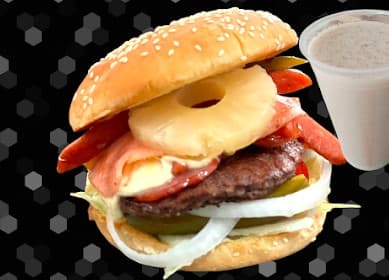 Hamburguesa Hawaiana
