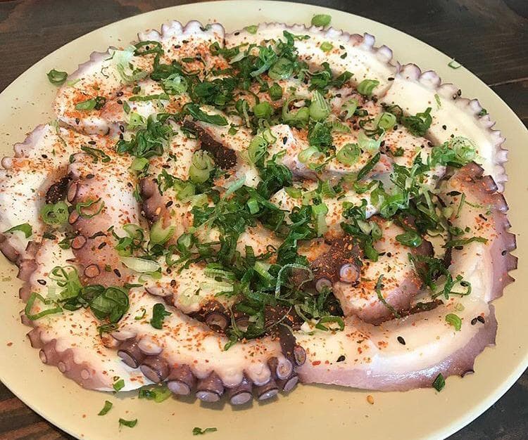 Sashimi Pulpo