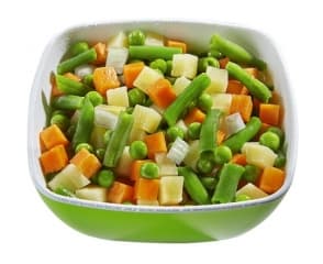 Verduras cocidas