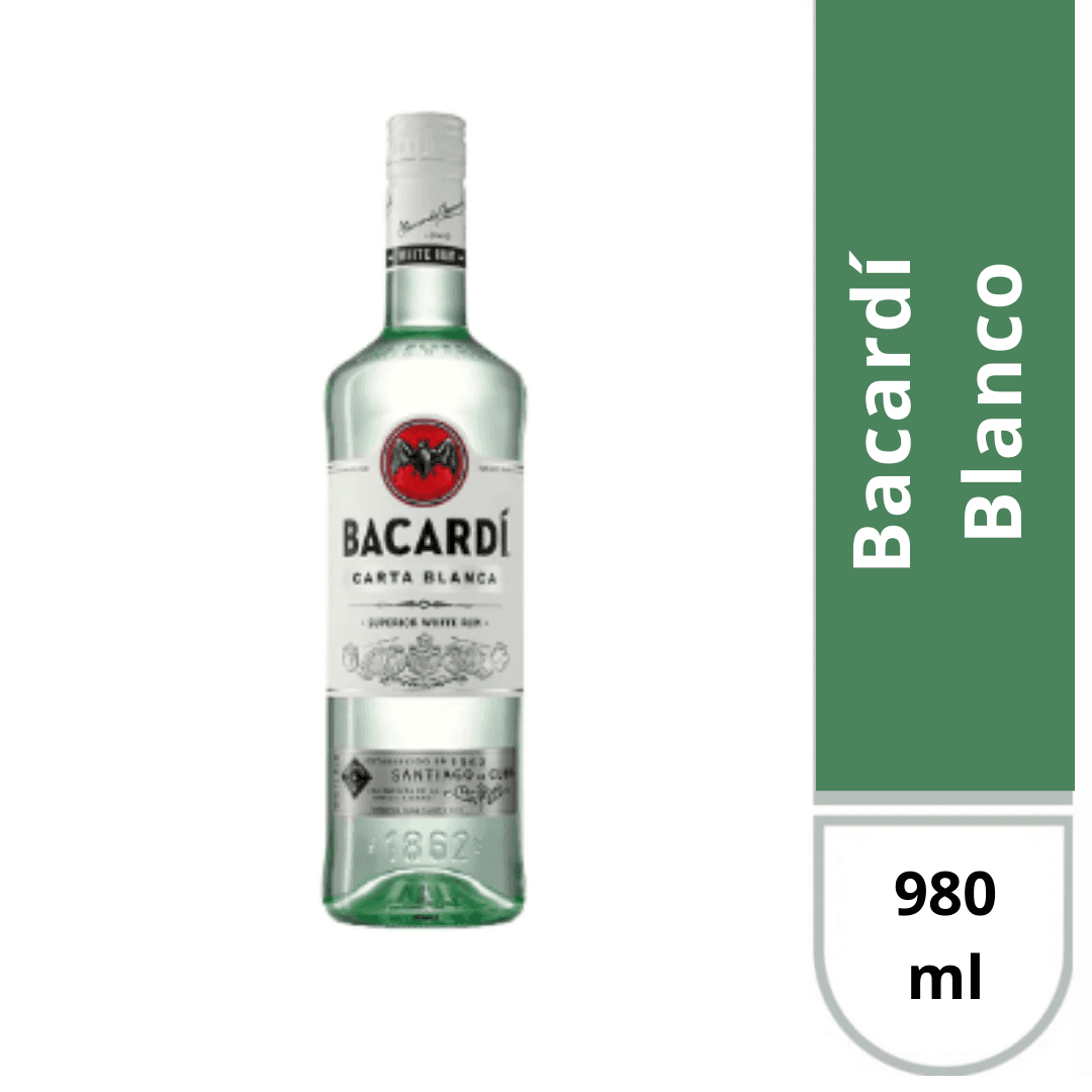 bacardi blanco 980 ml