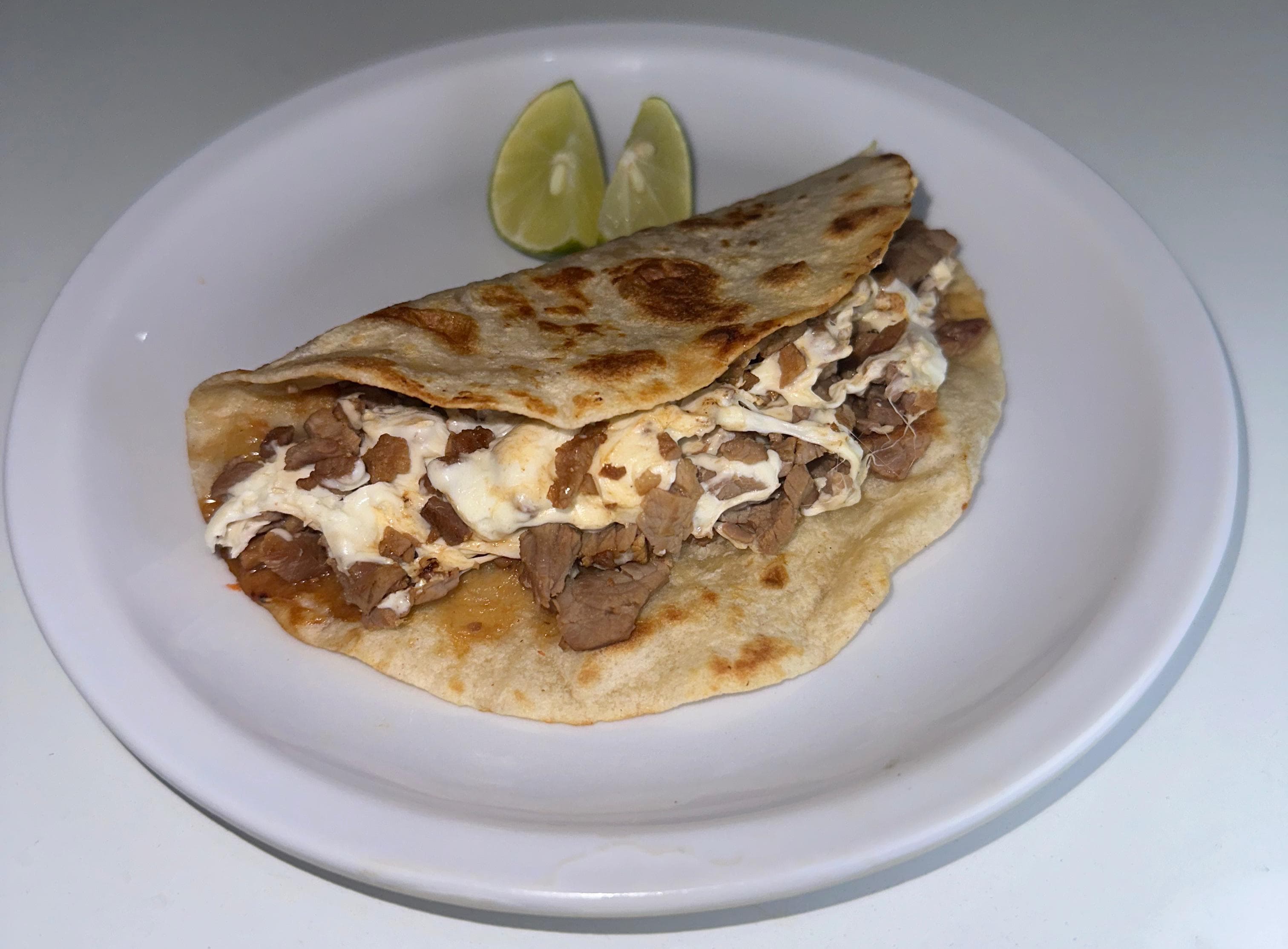 Taco de Harina Sabor a Bistec