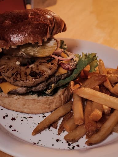 Burger Carne de Hawaiana