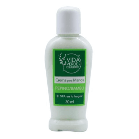 Crema para Manos Bambu Pepino 30 ml