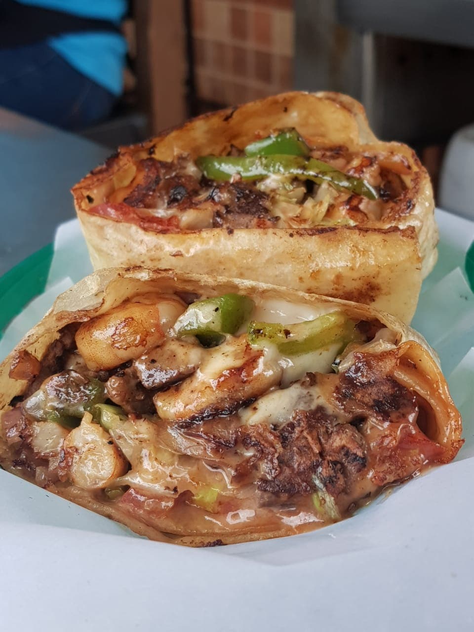 Burrita Mar y Tierra