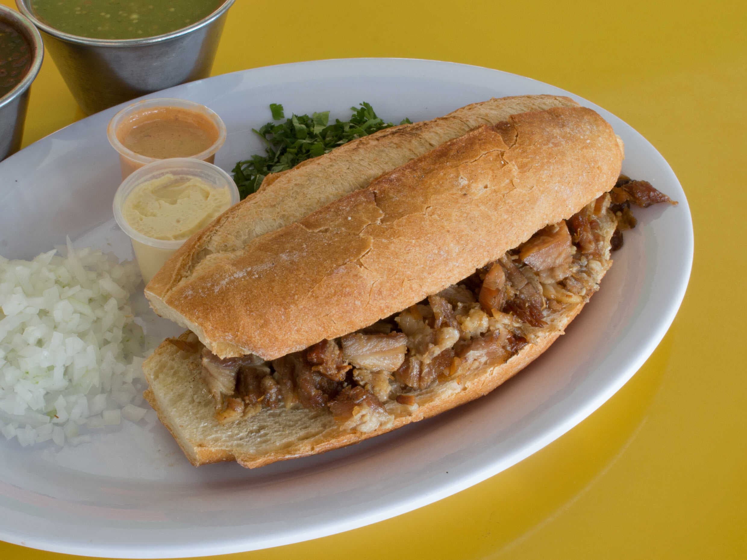 Lonche con Carne