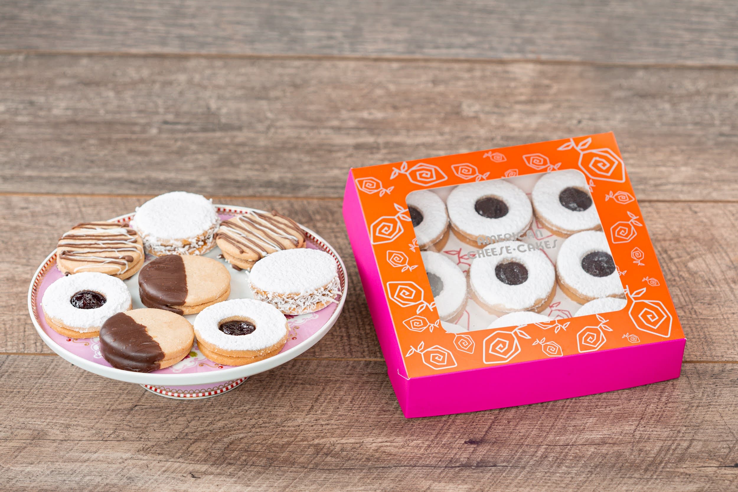 Galletas Rellenas de Mora