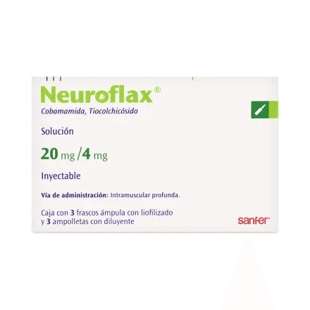 NEUROFLAX 20 / 4 MG 3 FAM