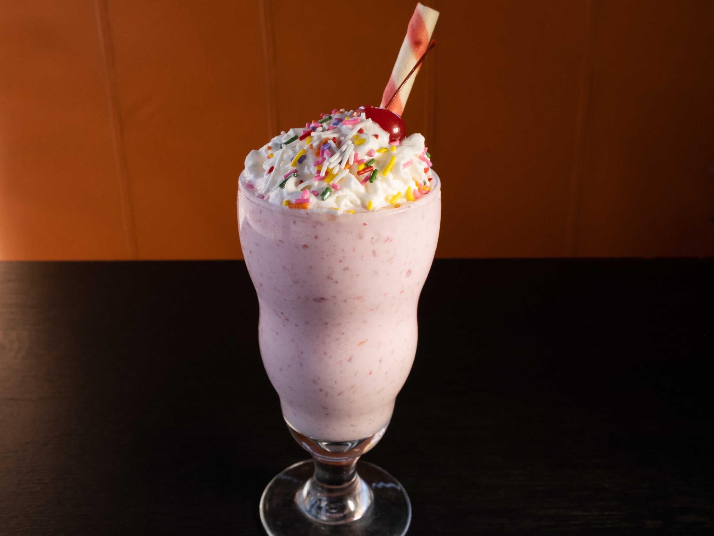 Malteada de Fresa