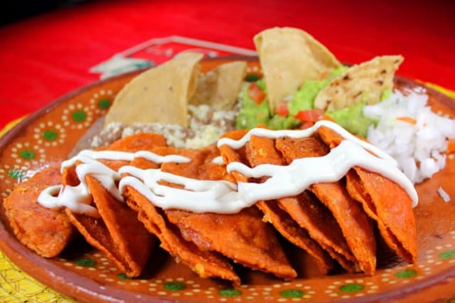 Enchiladas Rojas
