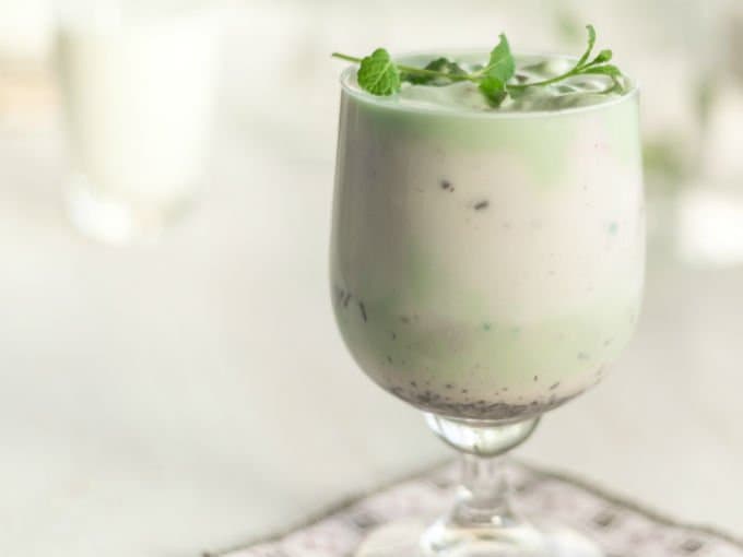 Chocolate Blanco con Menta
