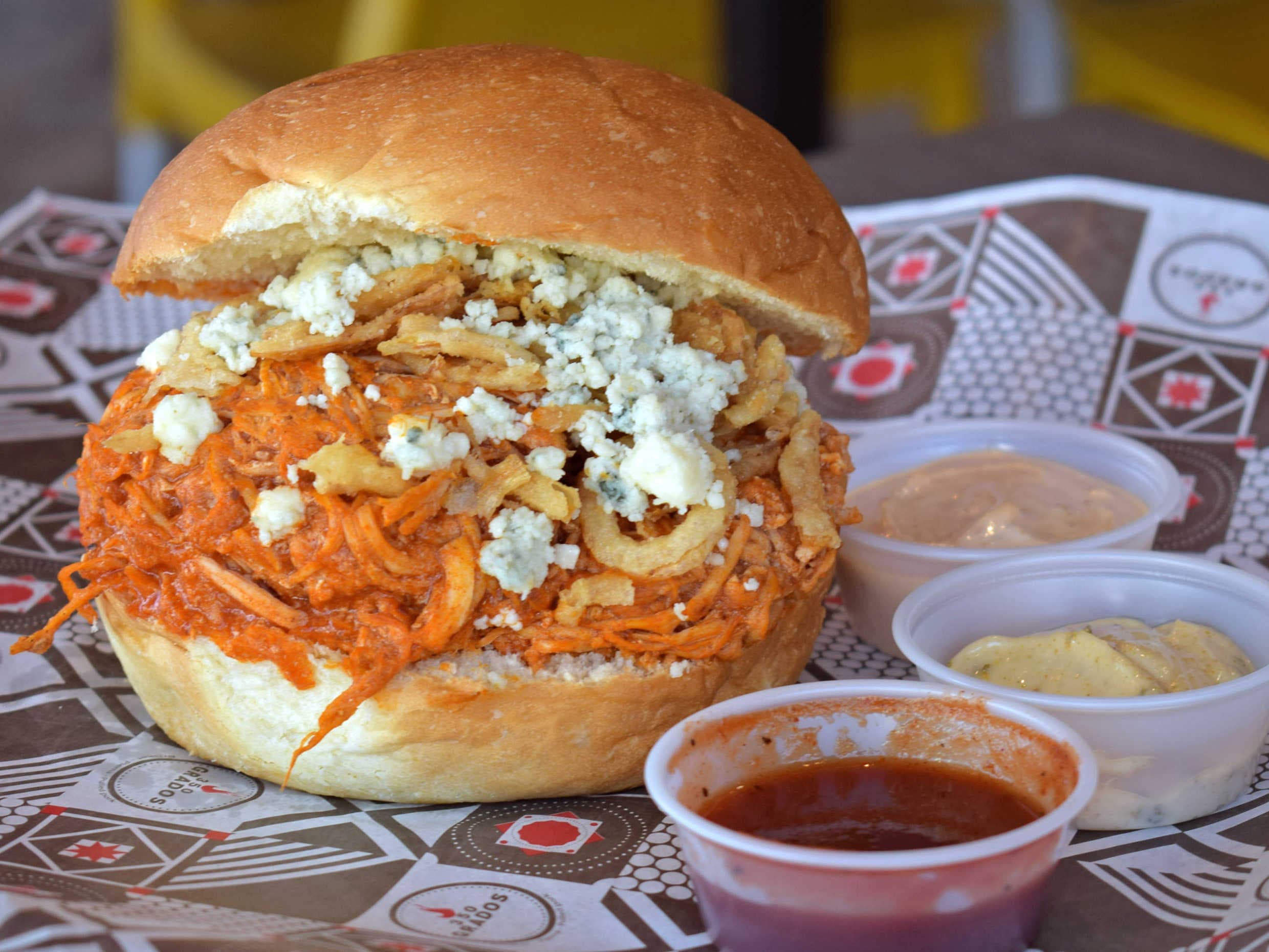 BUFFALO BLUE CHEESE SANDWICH
