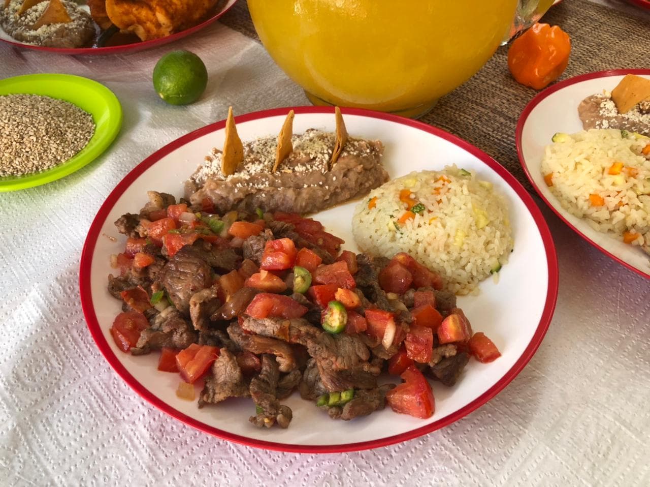 Carne a la mexicana
