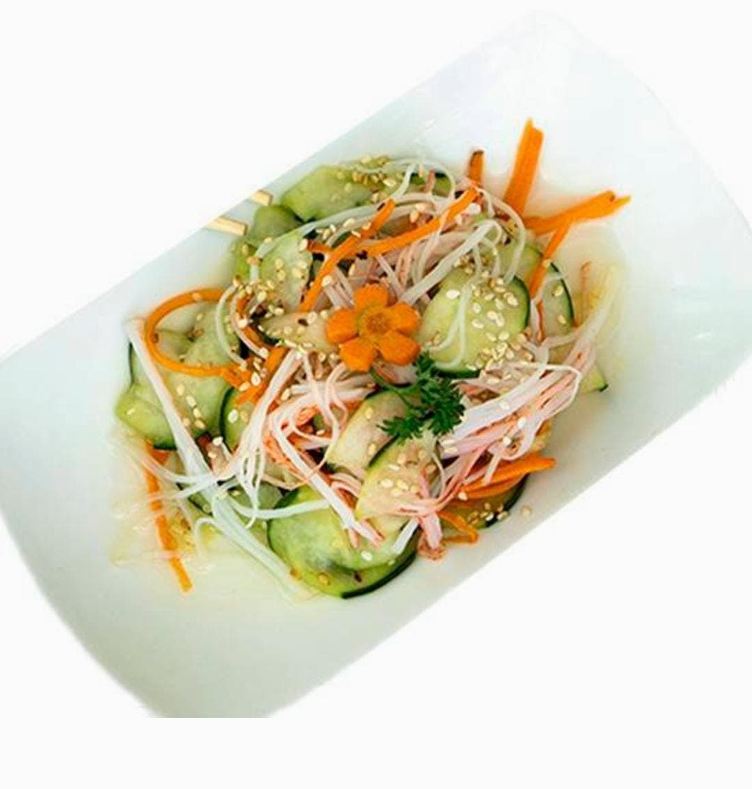 Ensalada de Cangrejo con Pepino