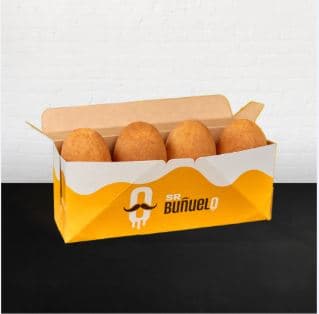 Caja x 4 Buñuelos Tradicionales