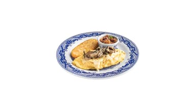 Omelet de Queso o Champiñones (2 pzas)