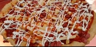 Pizza Especial la Salchipizza 16", 12 Slices