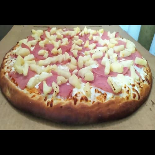 PIZZA GRANDE DE 2 INGREDIENTES