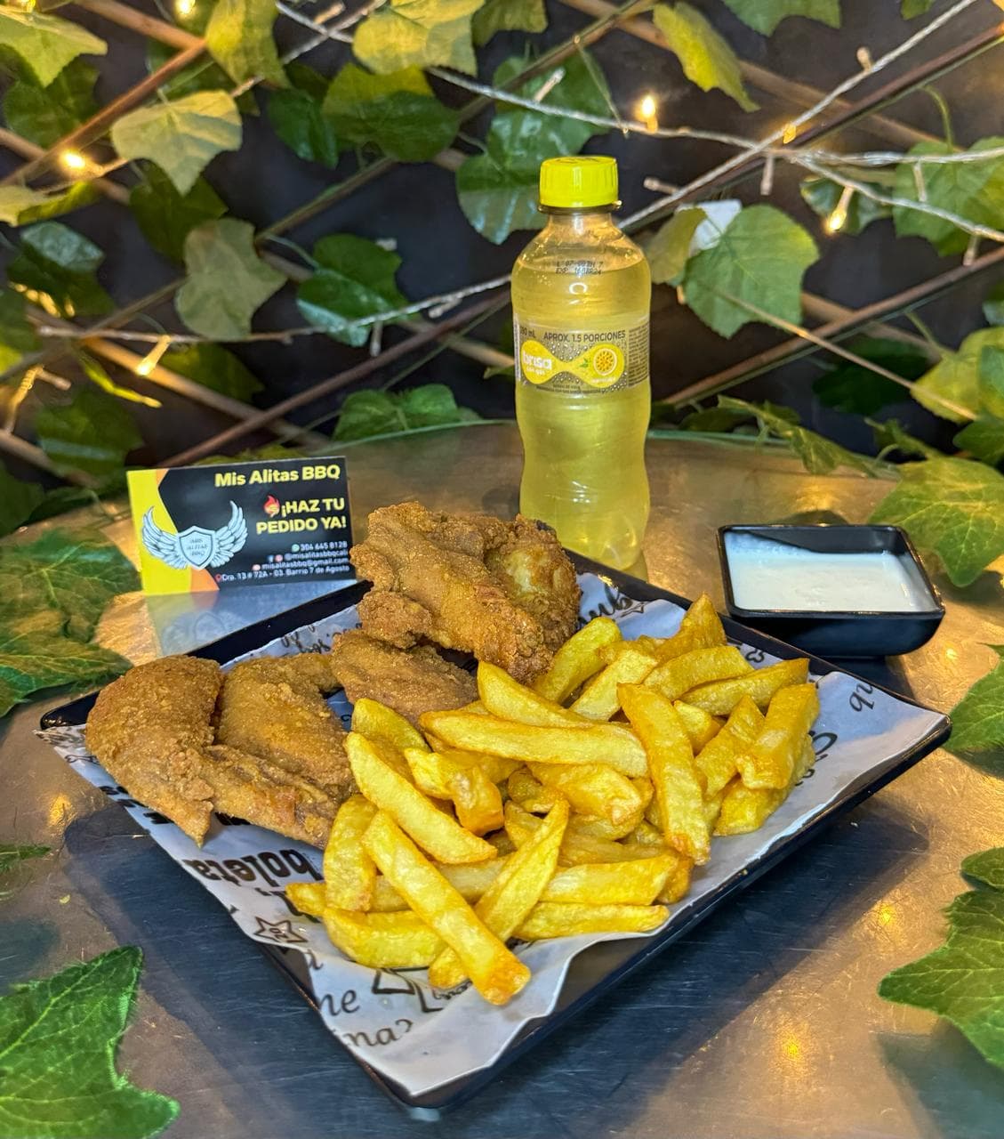 Combo #3 - 11 Alitas + Papas + Gaseosa