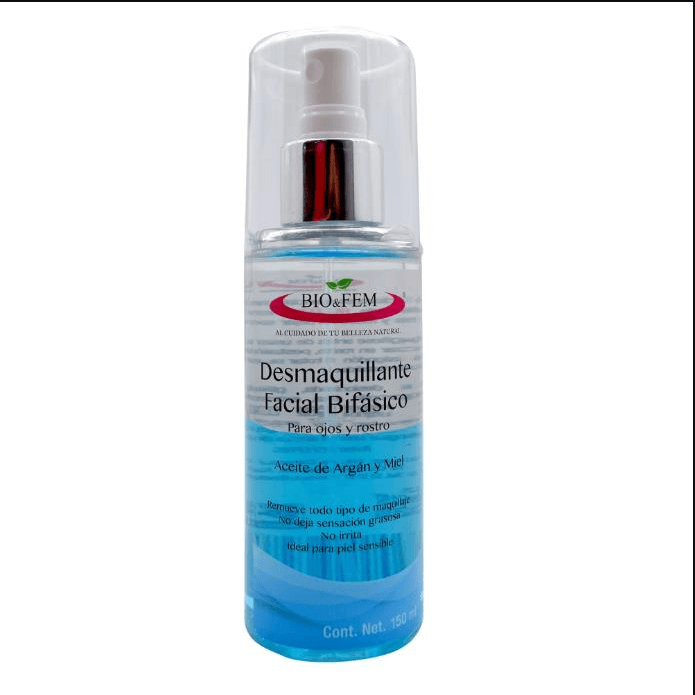LOCION DESMAQUILLANTE BIFASICO DE 150 ML