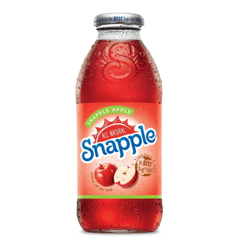 Bebida Snapple Manzana Botella 473 ml