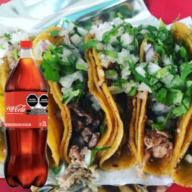 COMBO COCA-COLA+TACOS + REFRESCOS FAMILIAR 5