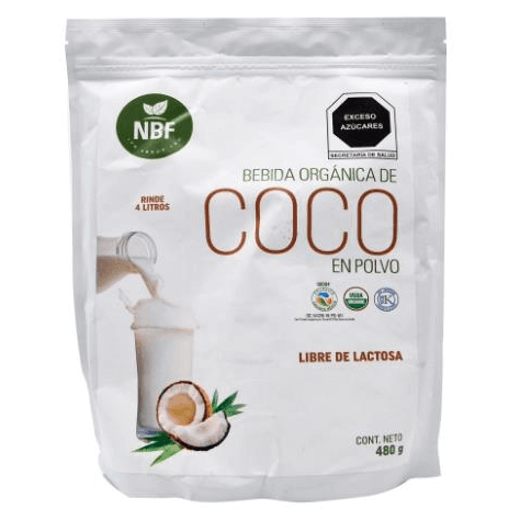Bebida de Coco Orgánico en Polvo 480 g