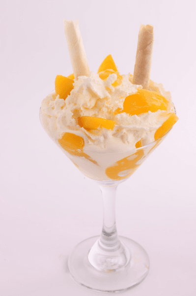 Durazno con Crema