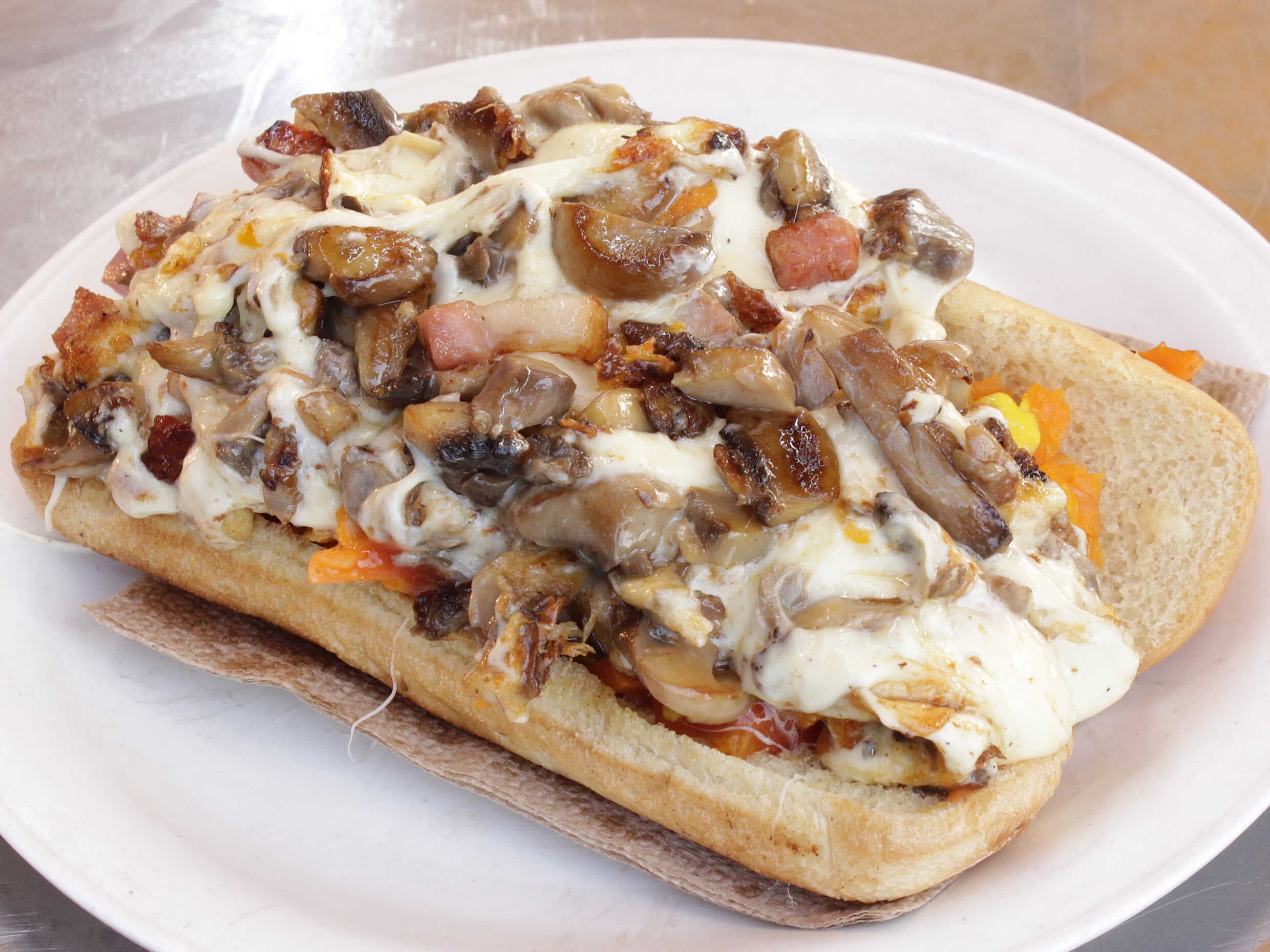 Hot Dog Champiñón