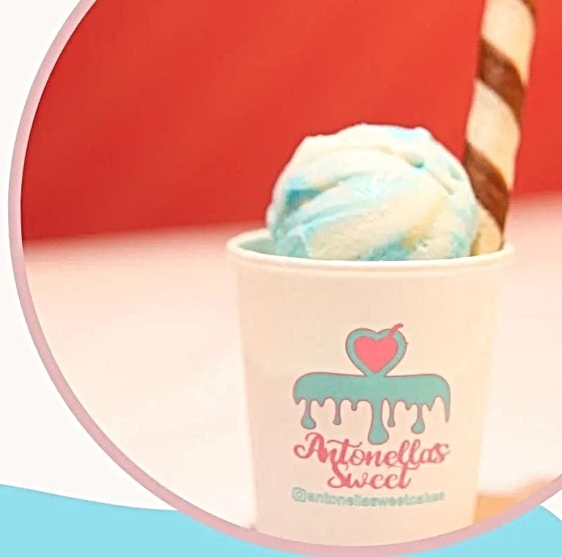 Helado vasos 4 bolas