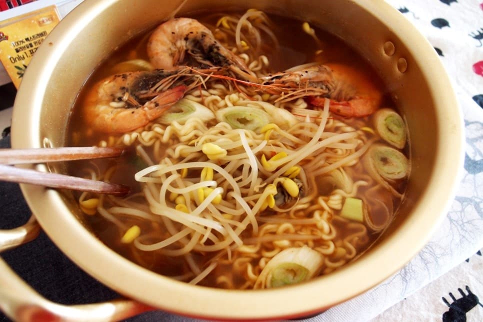Sopa Ramen Mariscos