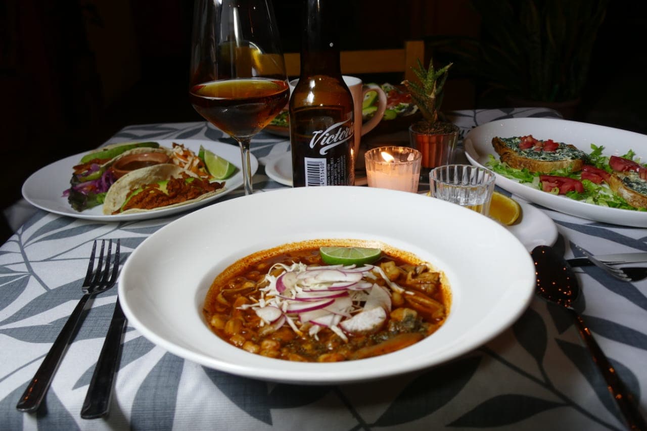 Pozole de Setas Vegano