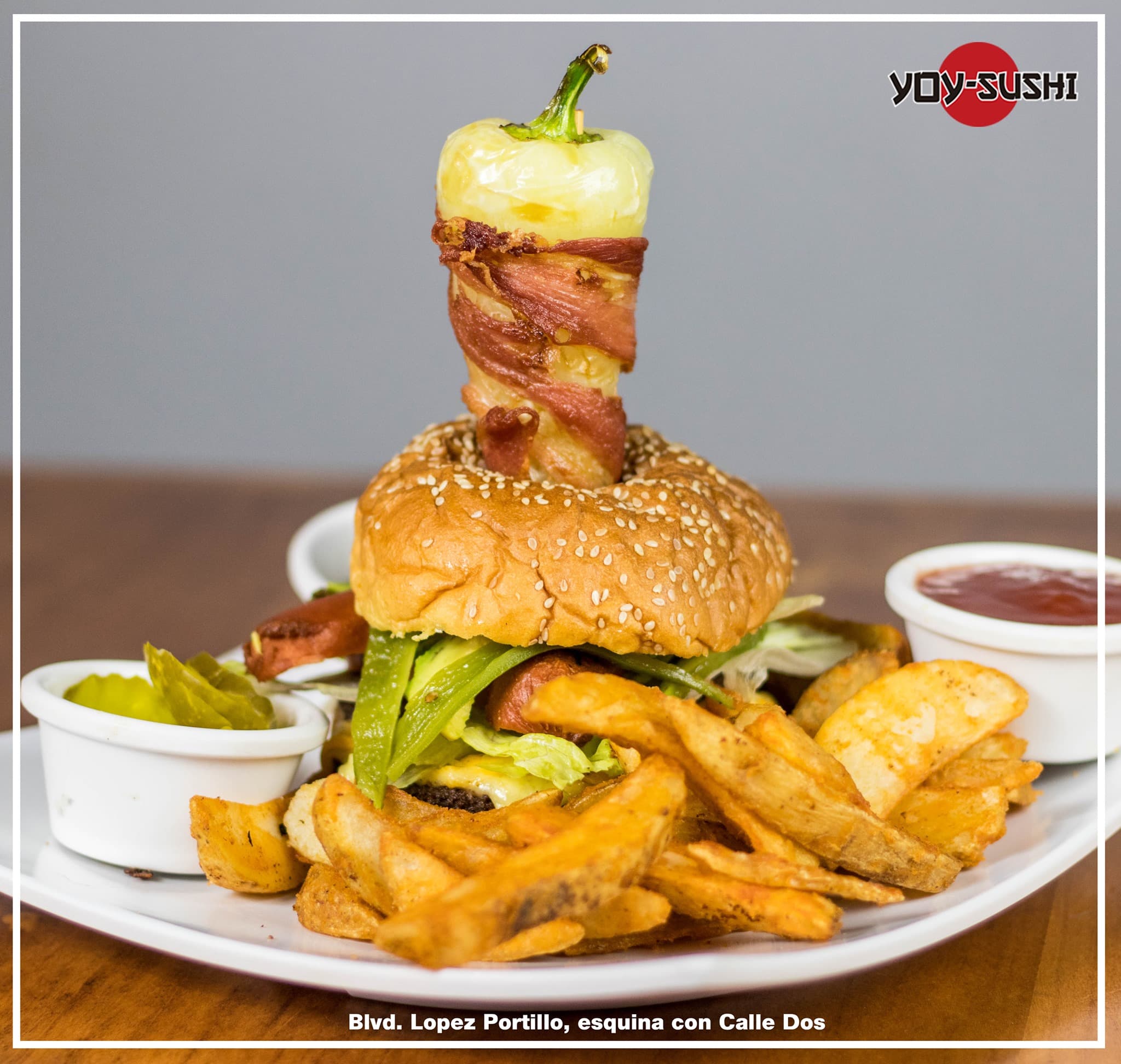 Hamburguesa Doble Diezmillo