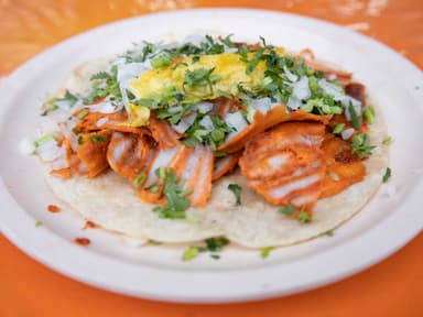 Taco al Pastor de Harina