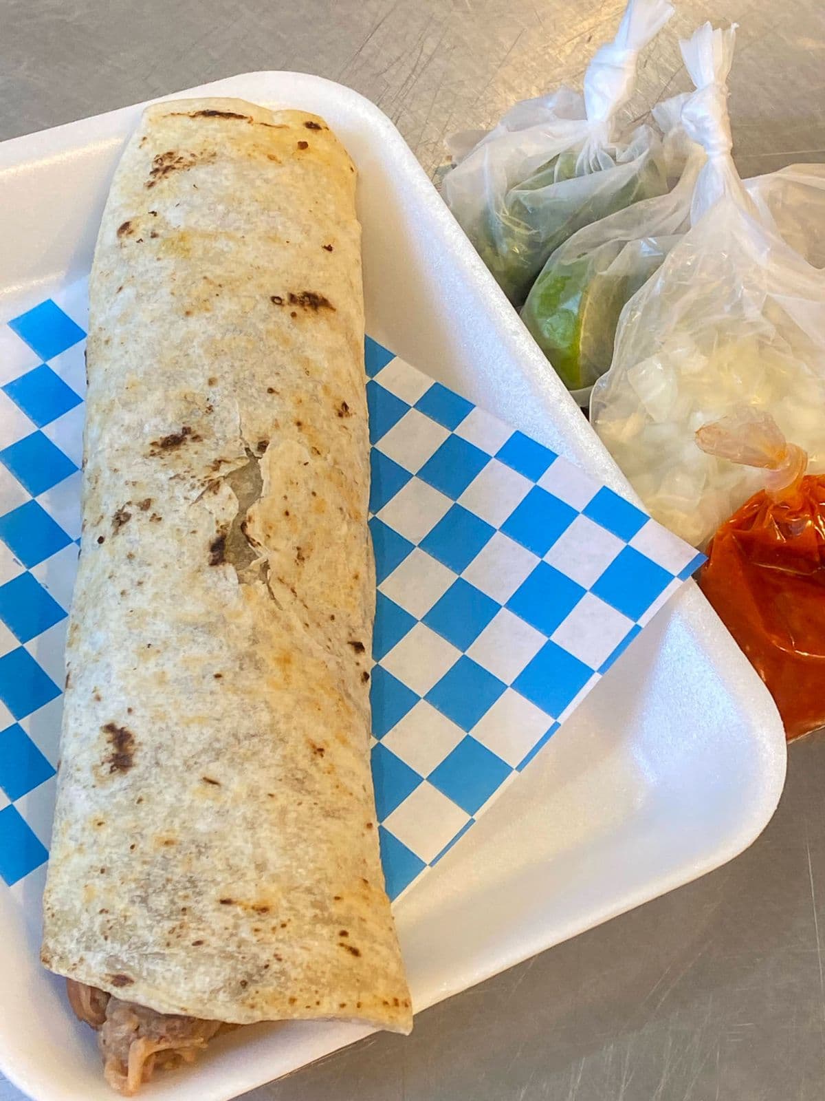 1 Burrito Barbacoa