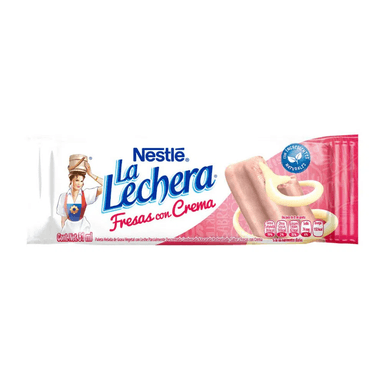 PALETA LA LECHERA CON FRESAS 83 GR
