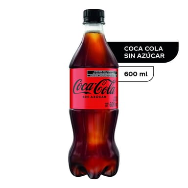Coca-Cola Sin Azúcar (600ml)