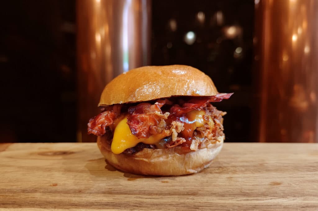 Hamburguesa Clásica con Tocino