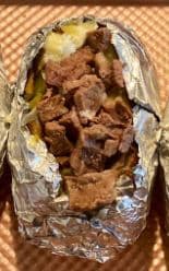 Papa Chilanga con Top Sirloin