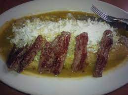 Enchiladas Verdes con Arrachera