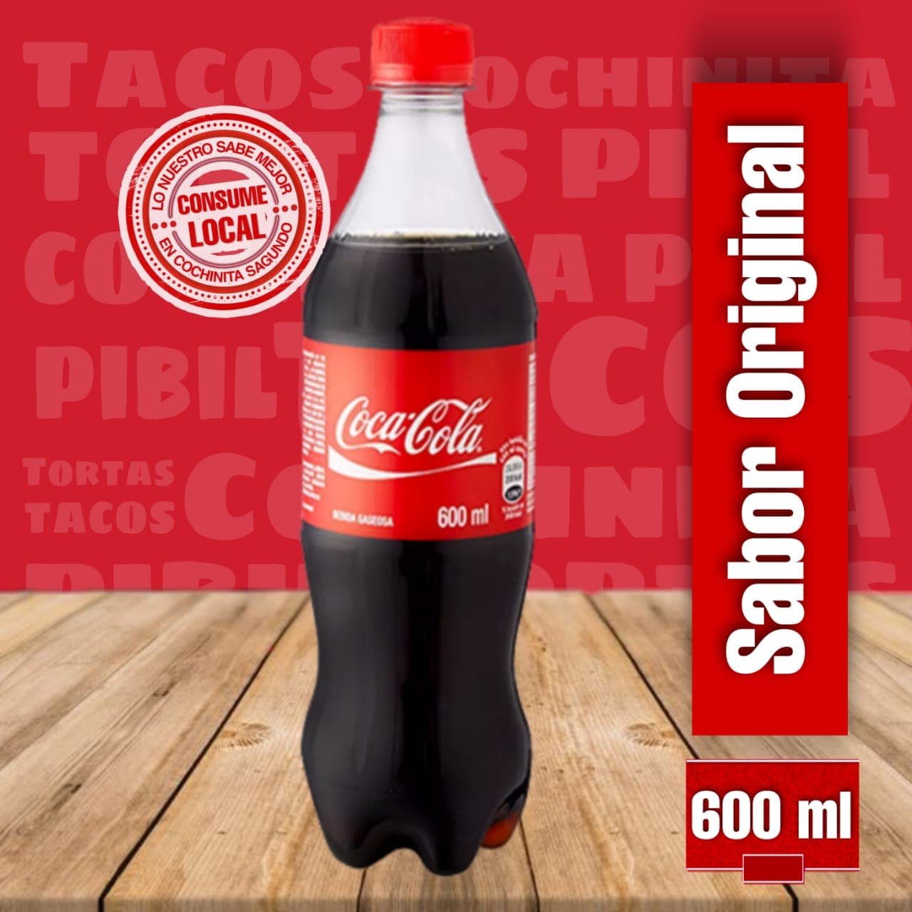 COCA COLA (600ML)