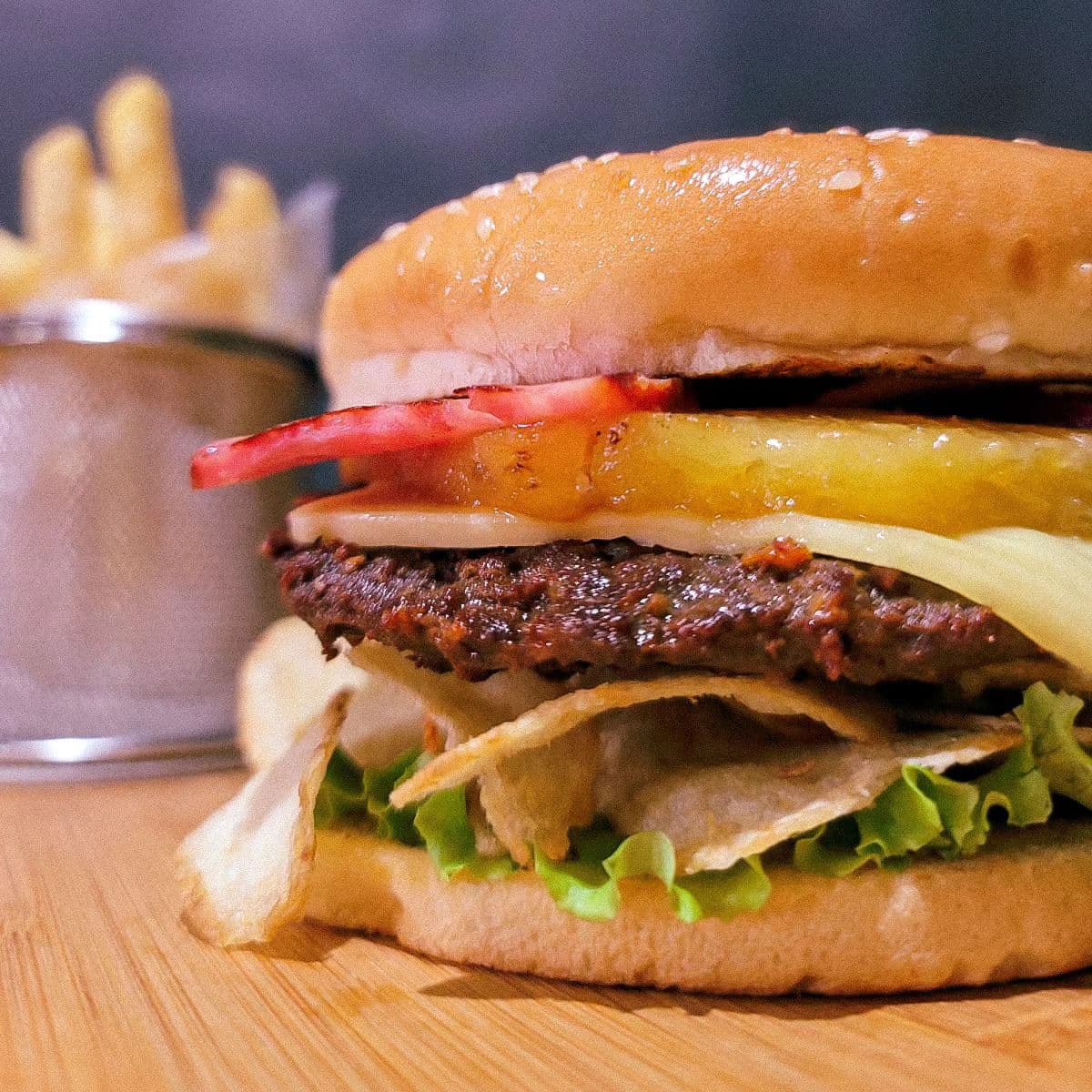 Hamburguesa Sencilla de Res 100 Gr