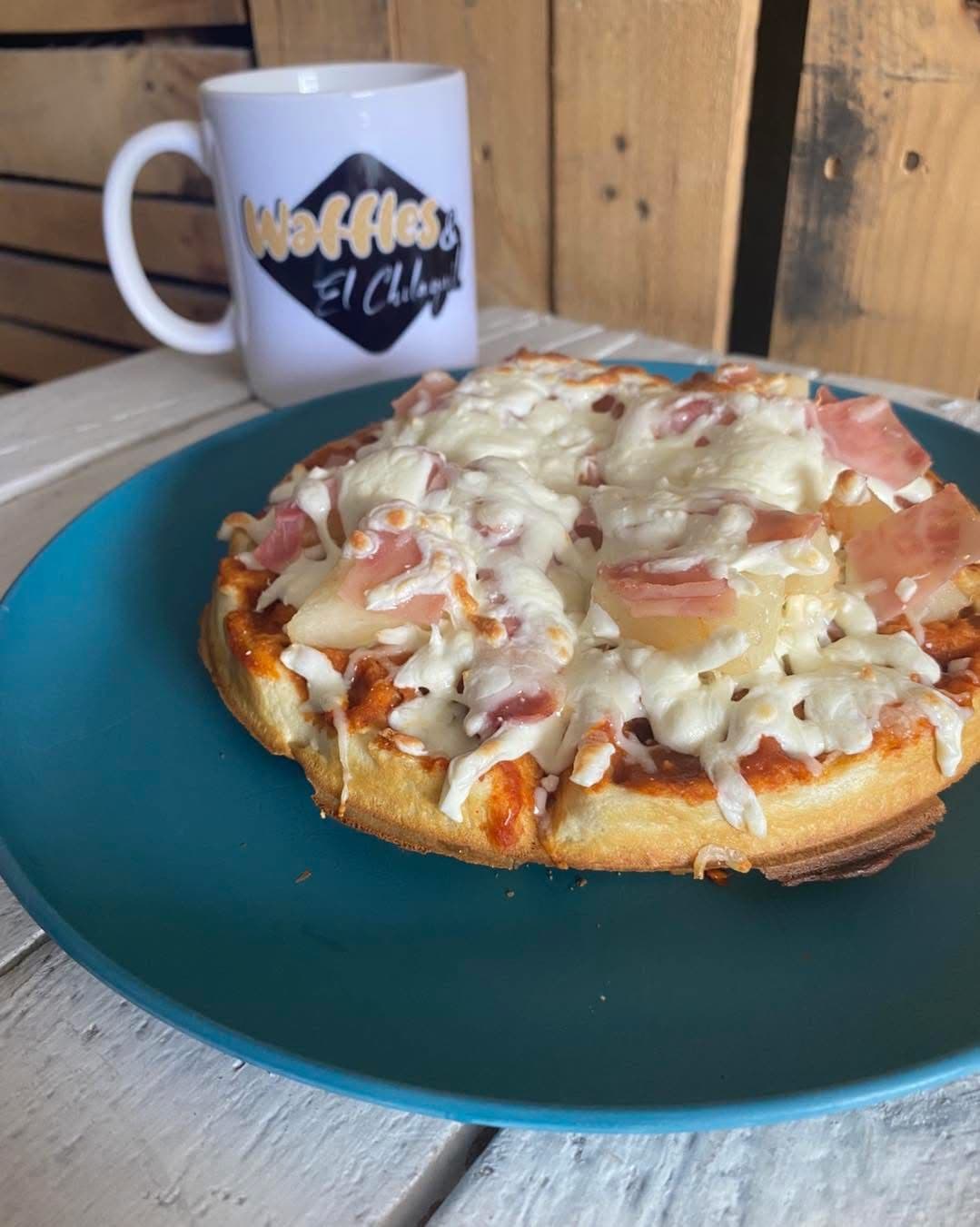 Pizza Waffle Hawaiano