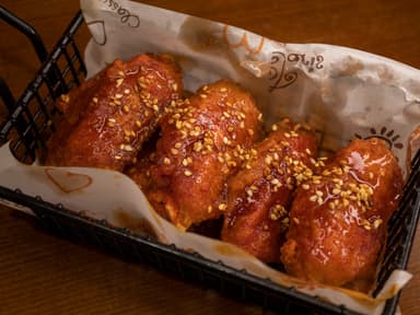 Alitas de Pollo al Ajillo