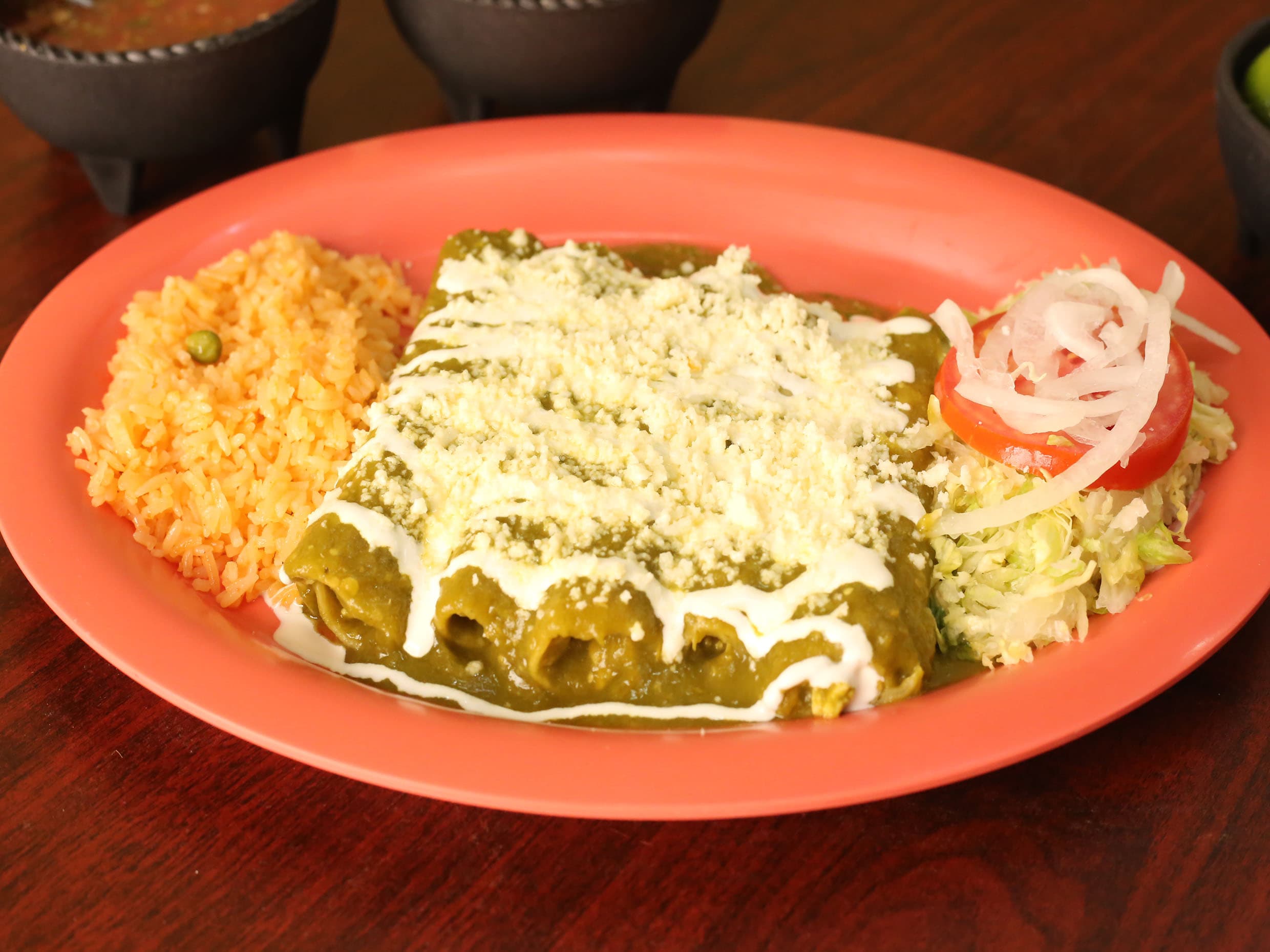 Enchiladas Verdes